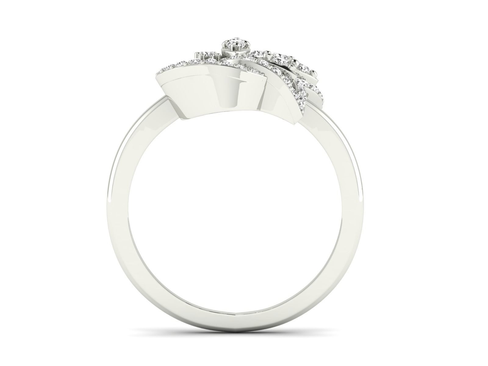 Women Ring 3dm stl render detail 3D print model_11