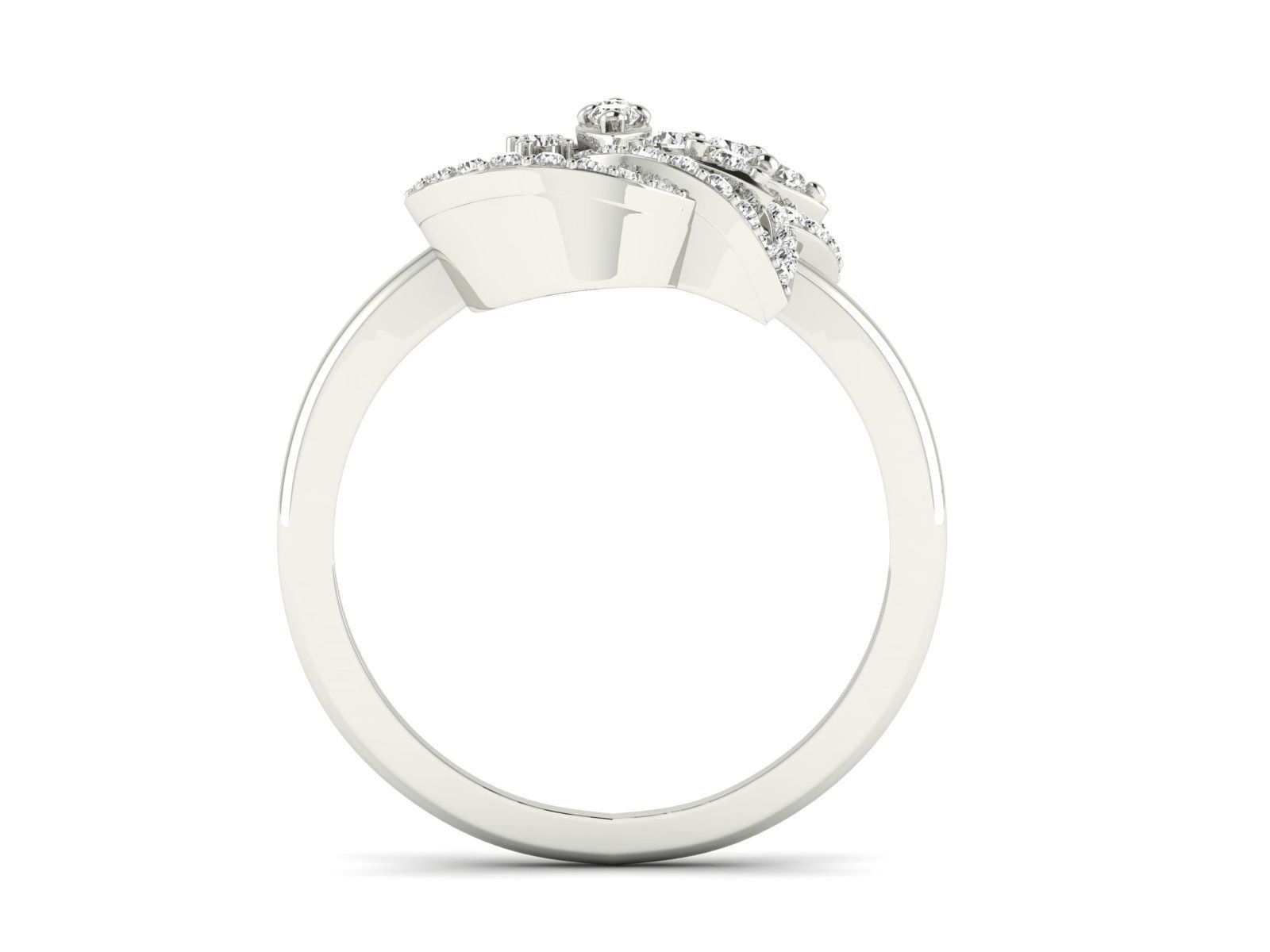 Women Ring 3dm stl render detail 3D print model_10