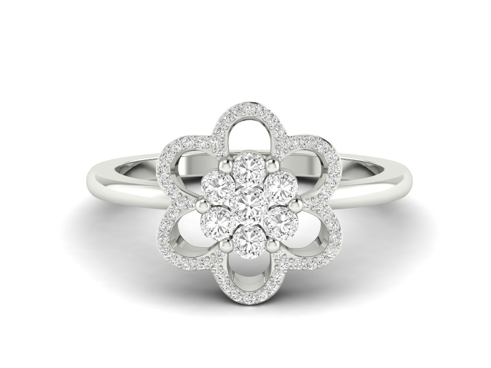 Women Ring 3dm stl render detail 3D print model_15