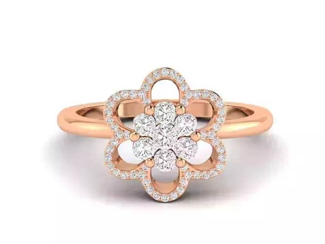 Women Ring 3dm stl render detail 3D print model