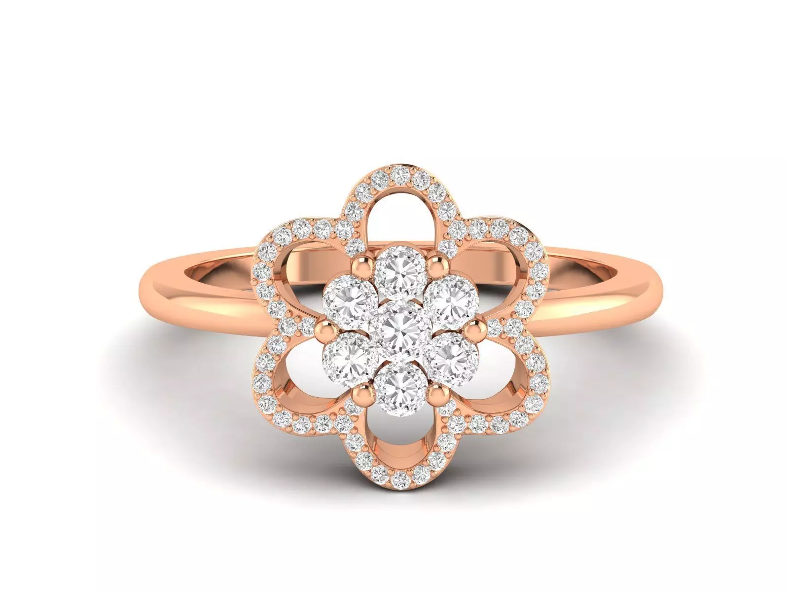 Women Ring 3dm stl render detail 3D print model_0