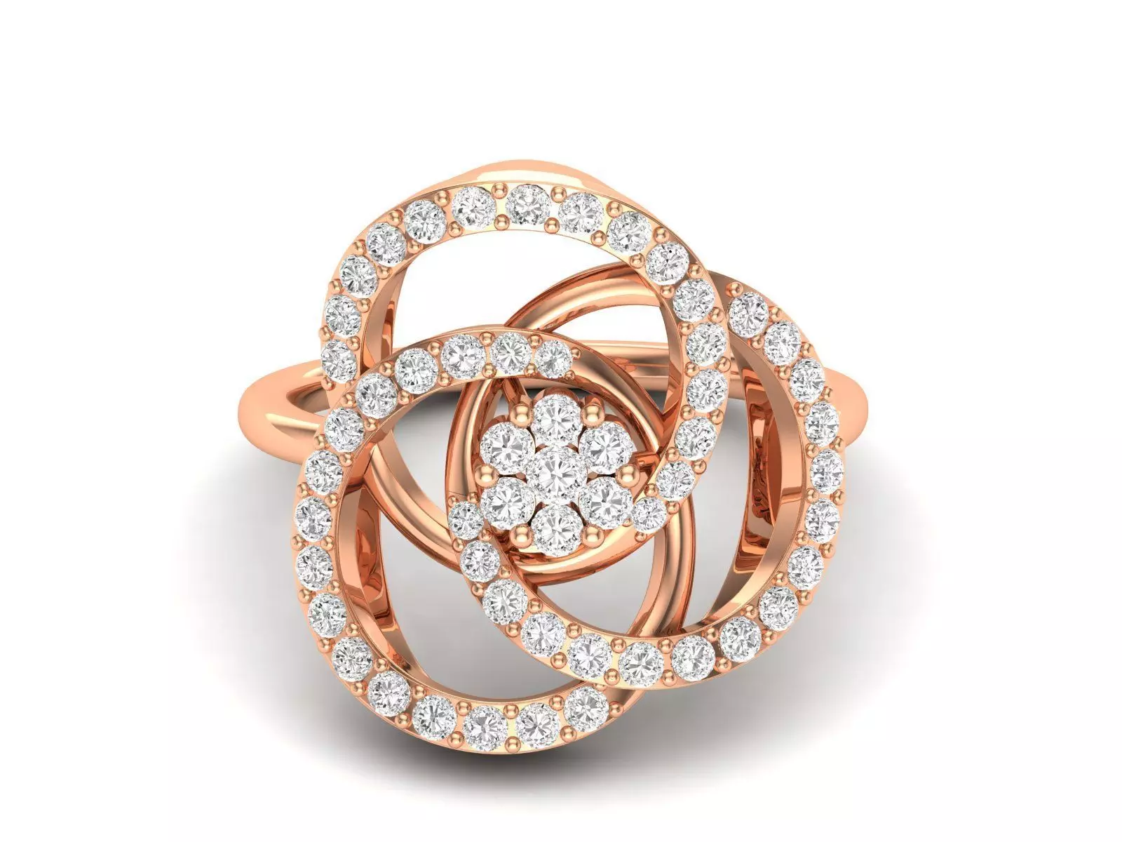 Women Ring 3dm stl render detail 3D print model_0