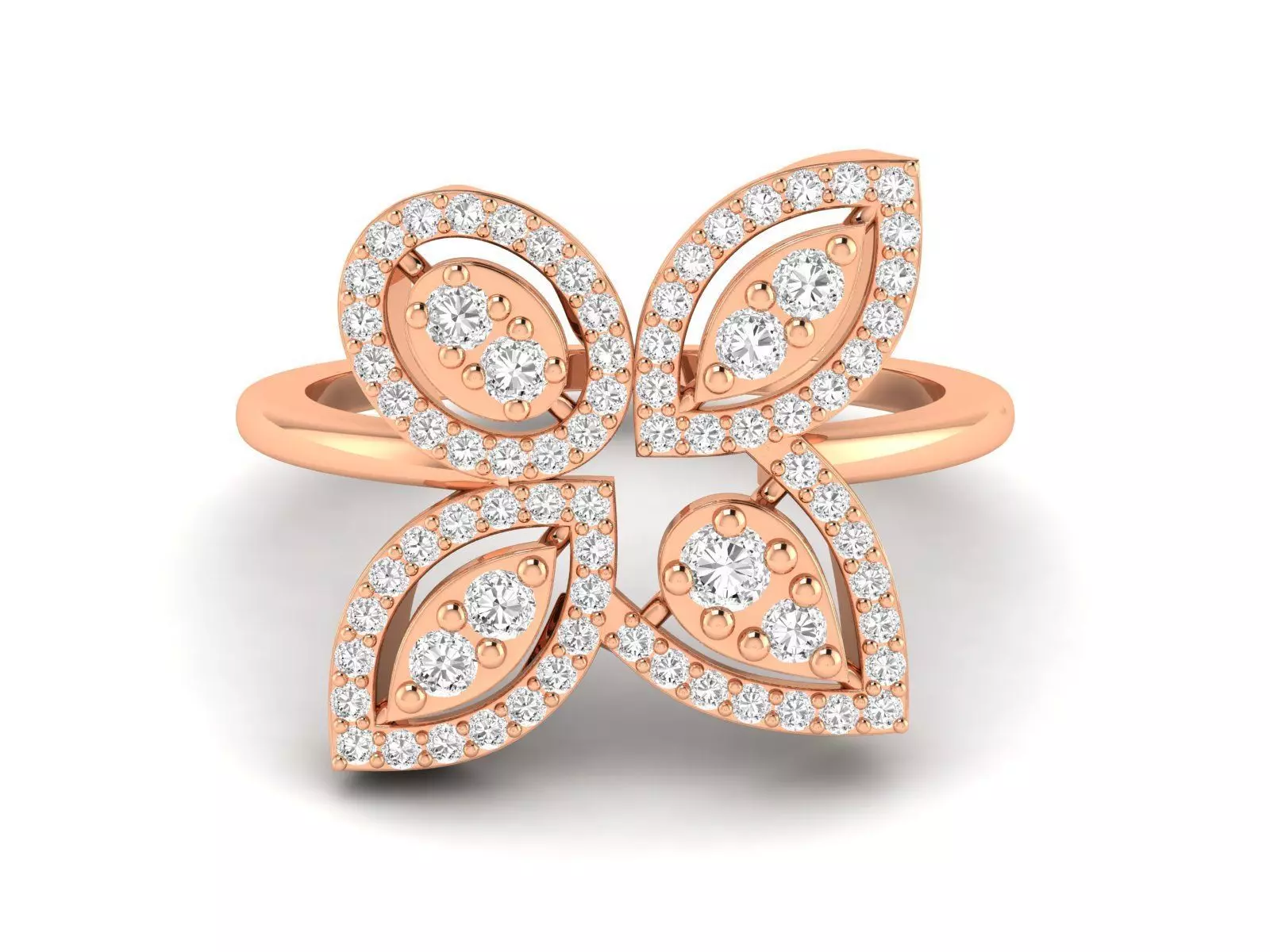 Women Ring 3dm stl render detail 3D print model_0