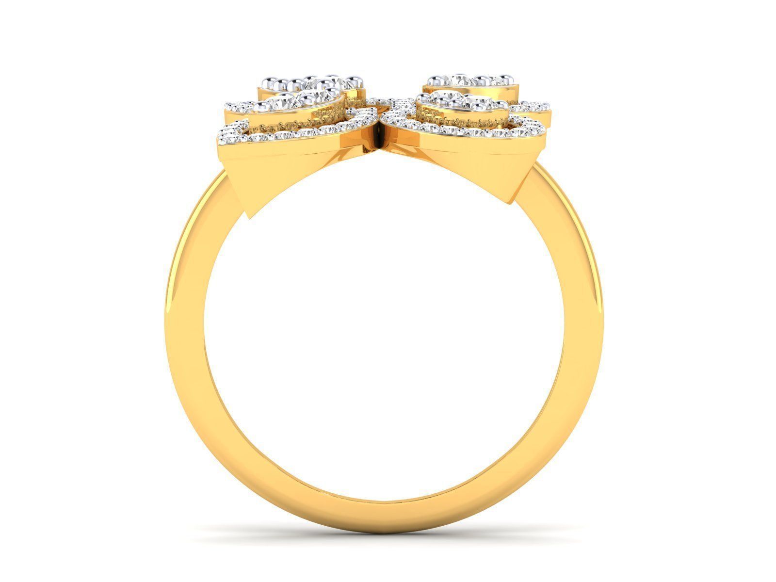 Women Ring 3dm stl render detail 3D print model_18