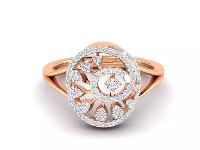 Women Ring 3dm stl render detail 3D print model