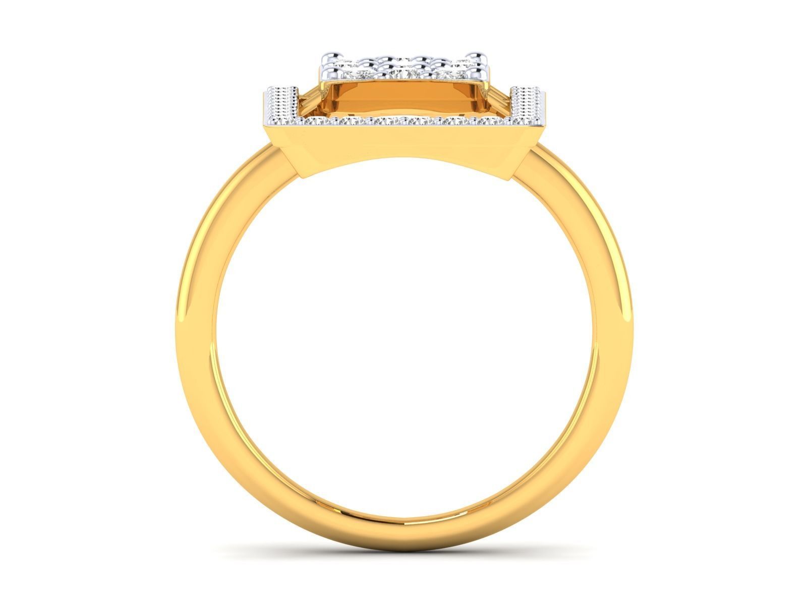 Women Ring 3dm stl render detail 3D print model_20