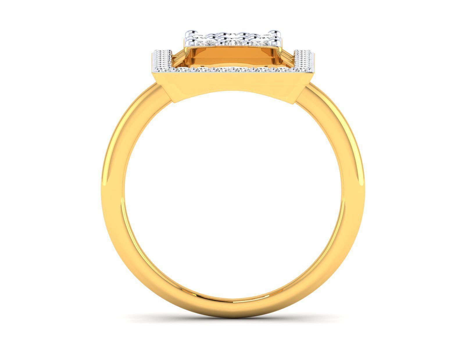 Women Ring 3dm stl render detail 3D print model_19