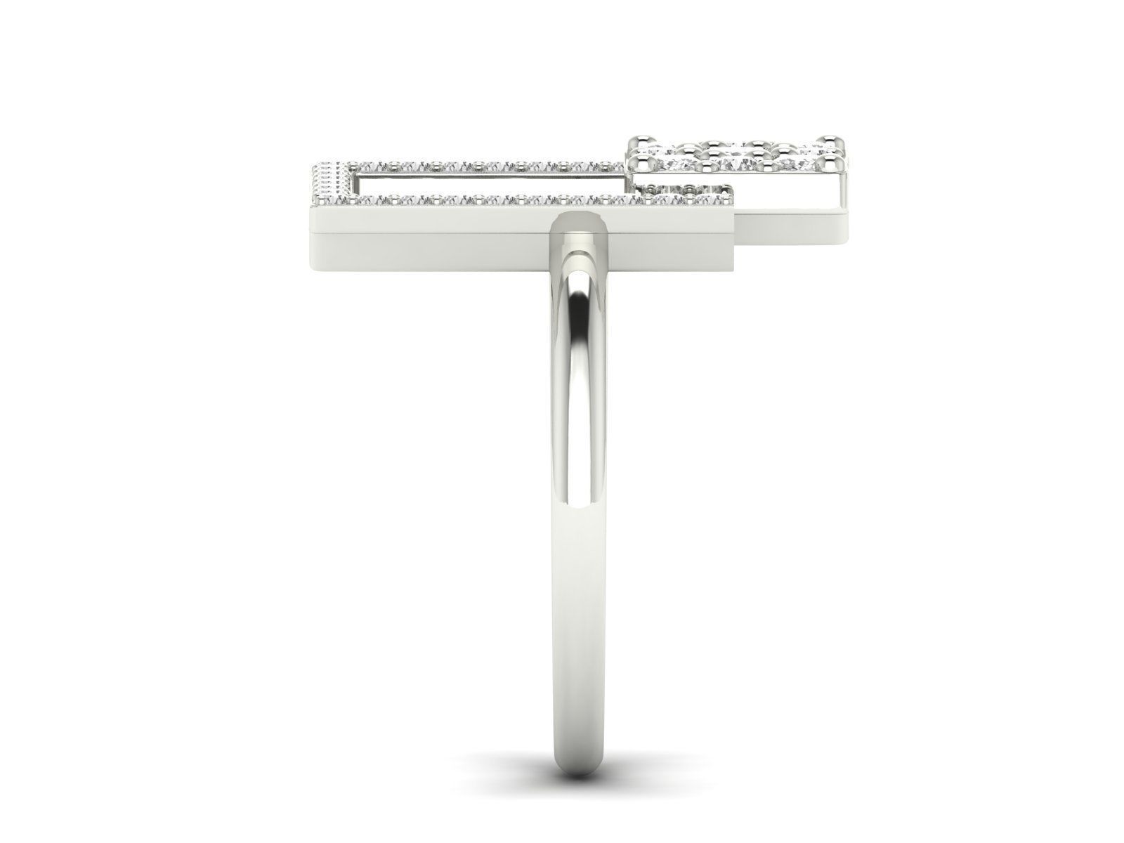 Women Ring 3dm stl render detail 3D print model_13