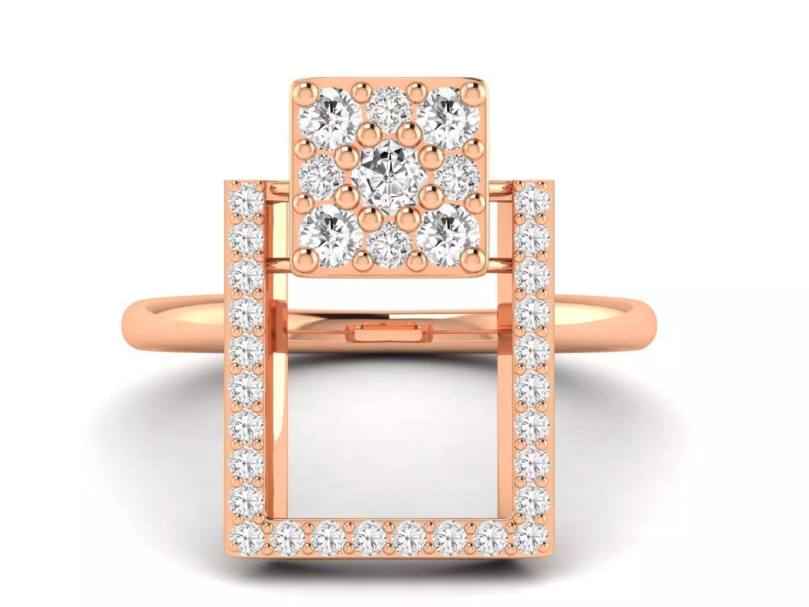 Women Ring 3dm stl render detail 3D print model_0