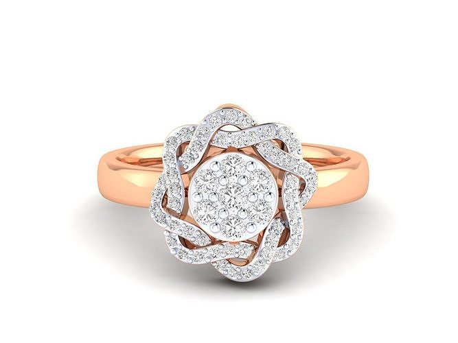 Women Ring 3dm stl render detail 3D print model