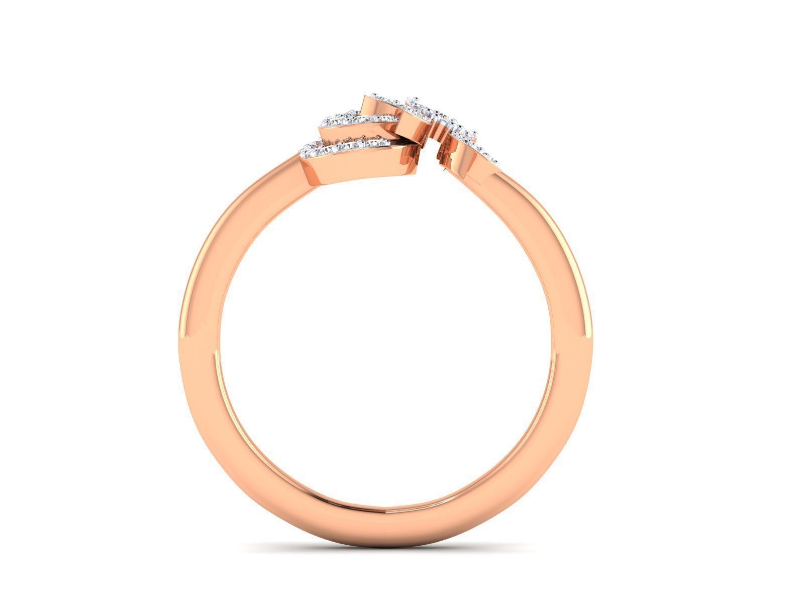 Women Ring 3dm stl render detail 3D print model_3