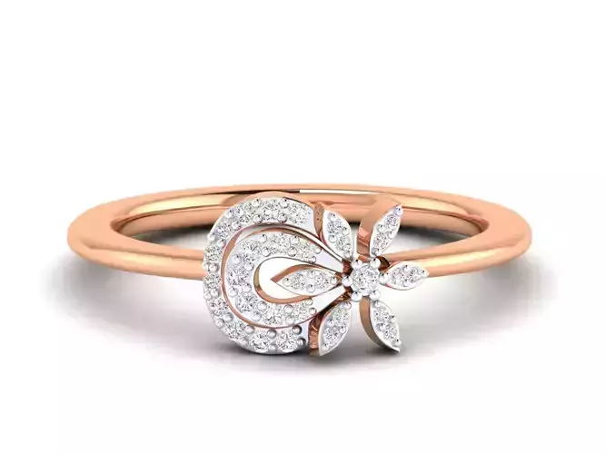 Women Ring 3dm stl render detail 3D print model