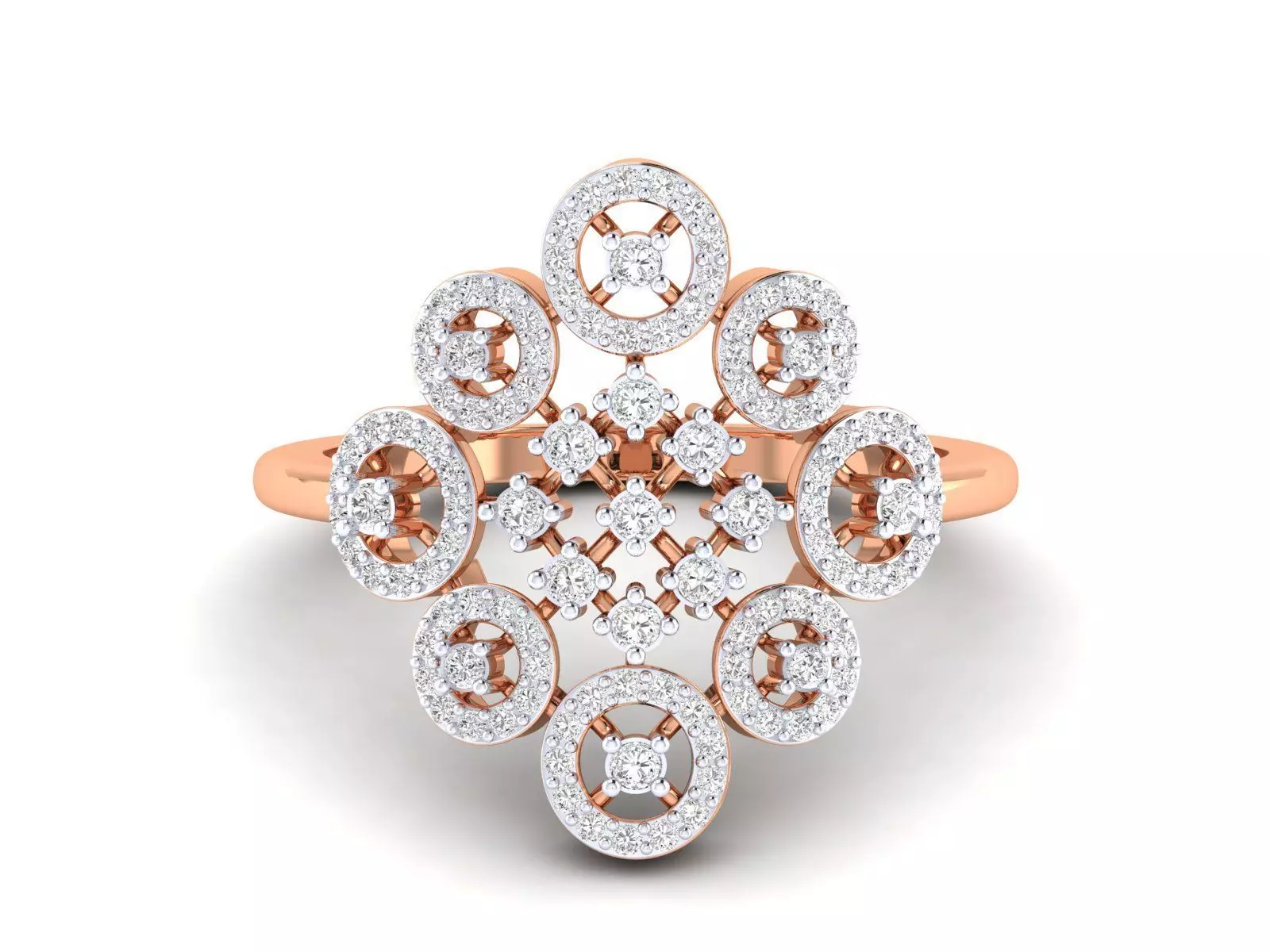 Women Ring 3dm stl render detail 3D print model_0