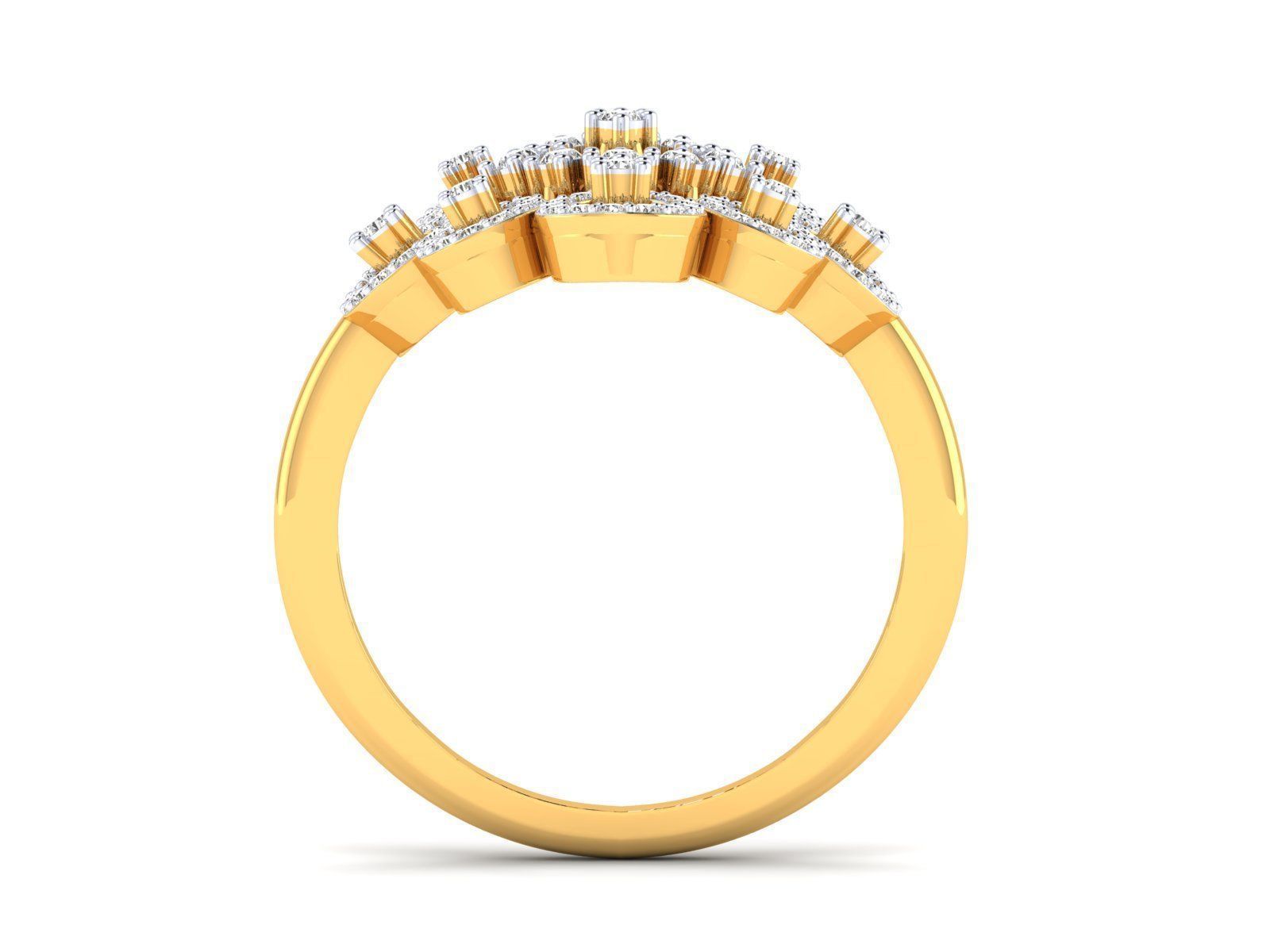 Women Ring 3dm stl render detail 3D print model_18