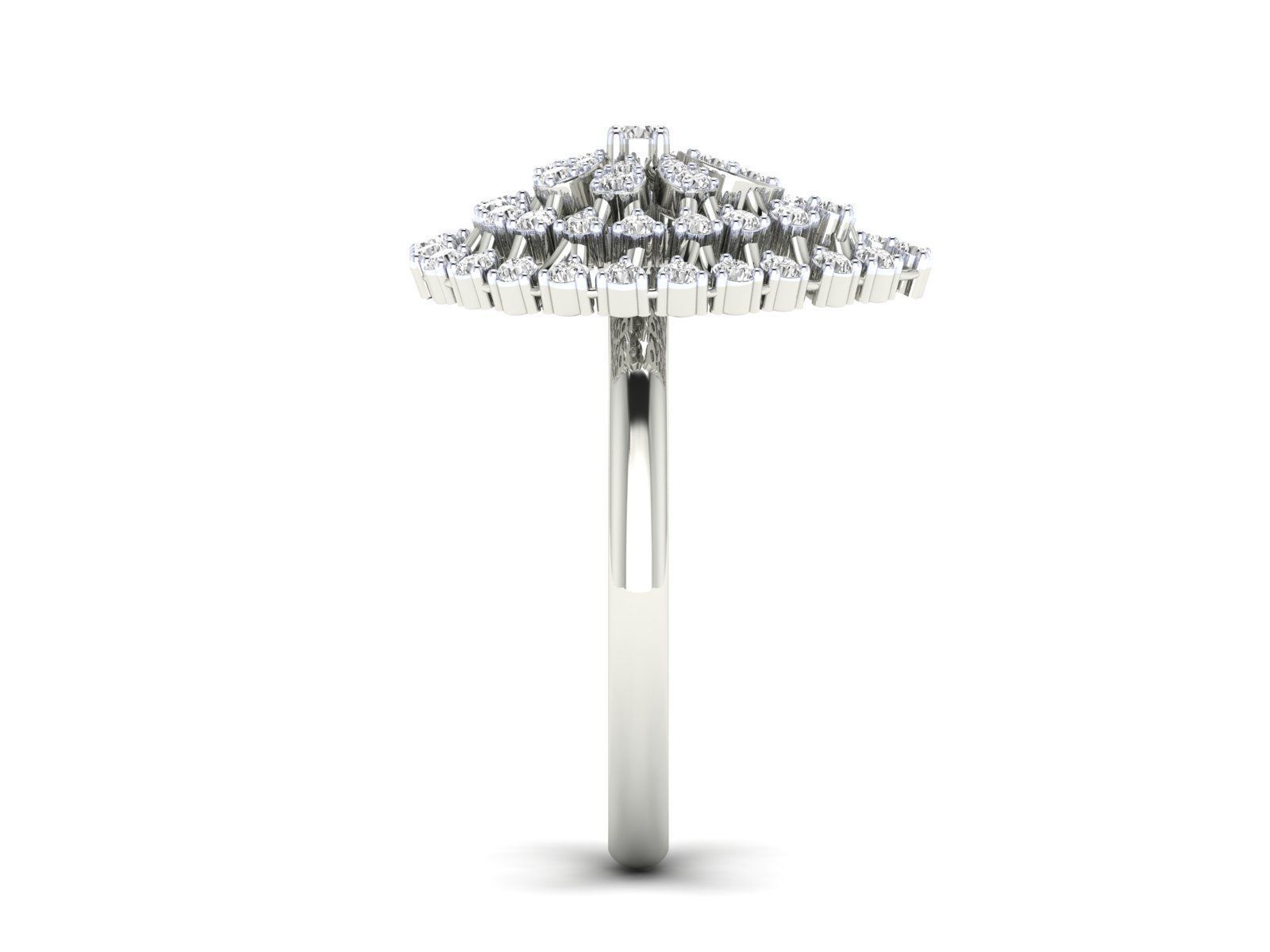 Women Ring 3dm stl render detail 3D print model_7