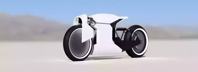 Futuristic Motorcycle Concept
