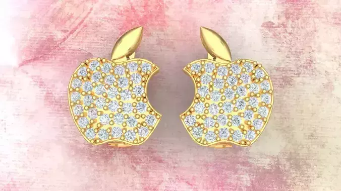 Apple Earrings
