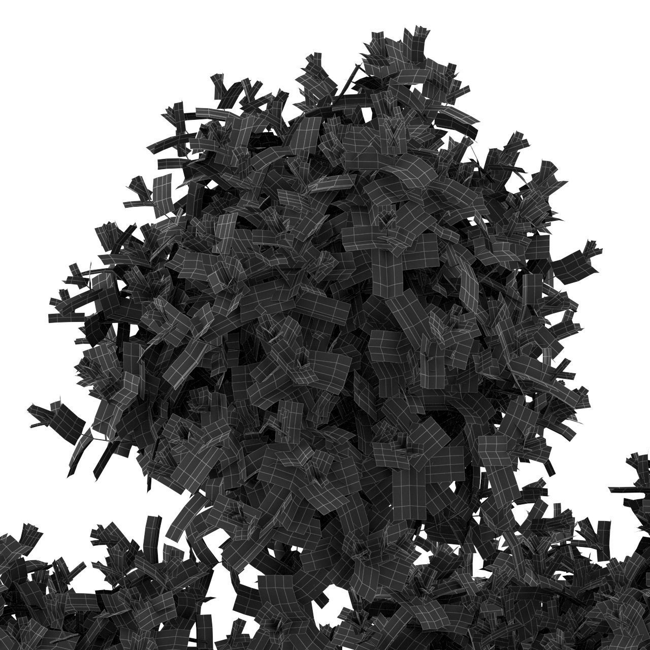 Plants collection 496 3D model_3
