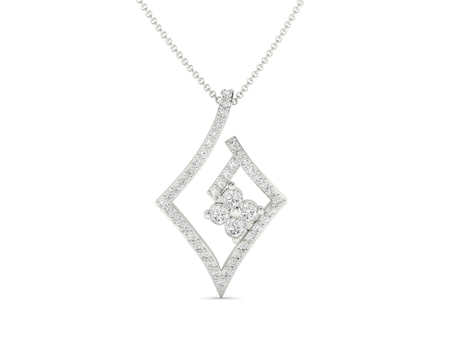 Women pendant 3dm stl render detail 3D print model_8