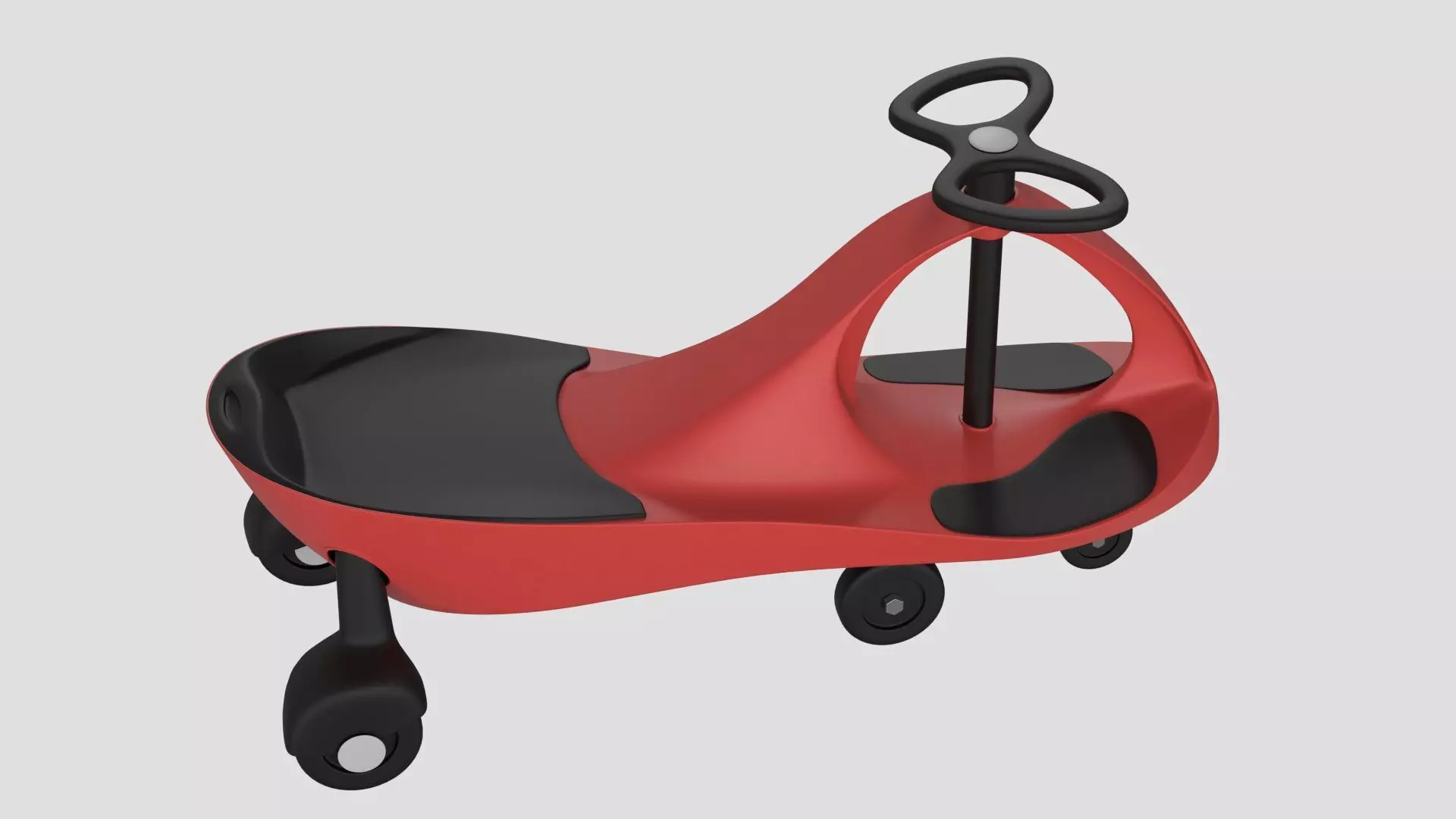 wiggle car swing car ride on toys car Low-poly 3D model