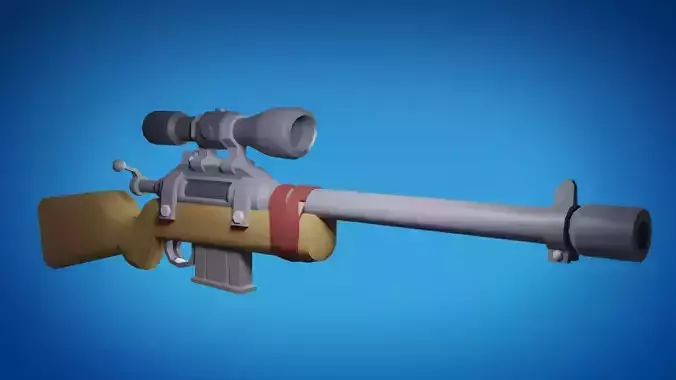 Stylized Sniper Rifle