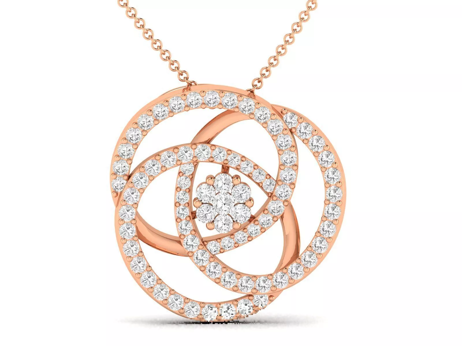 Women Circular pendant 3dm stl render detail 3D print model