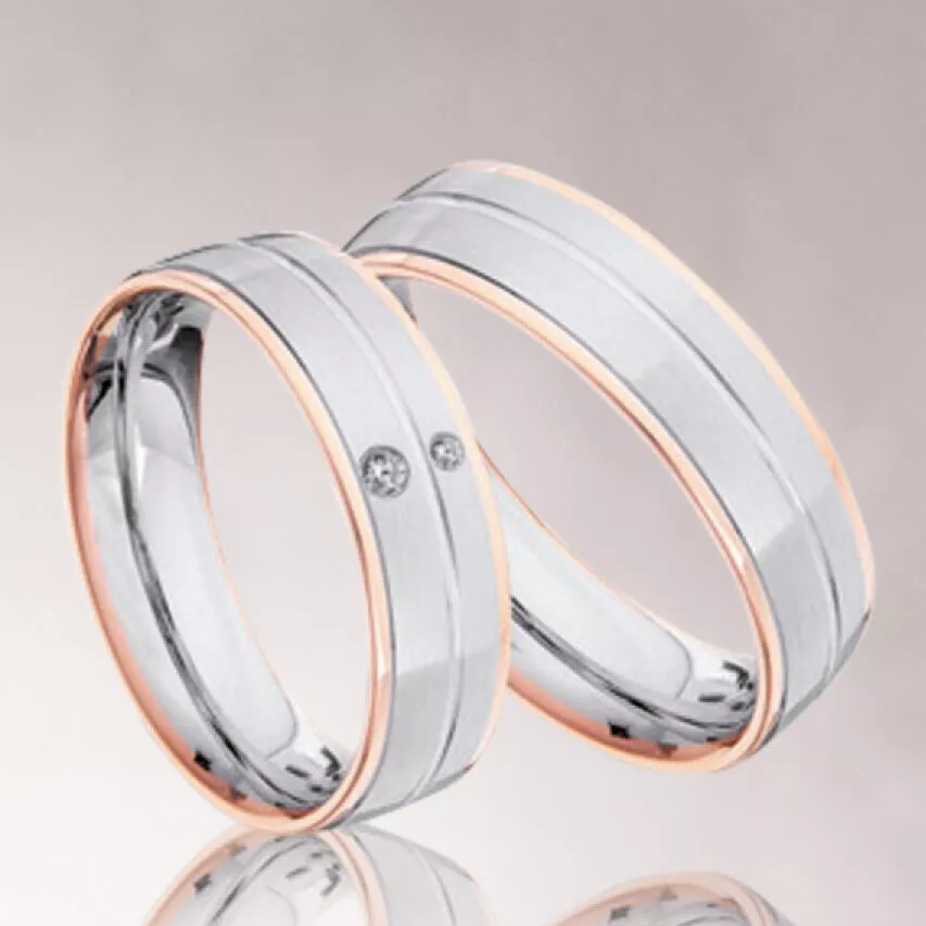 Wedding rings 092 3D print model