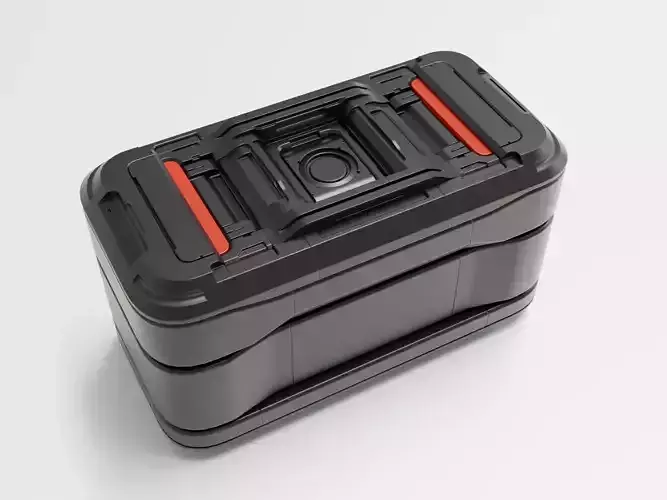 Sci-Fi Storage Crate