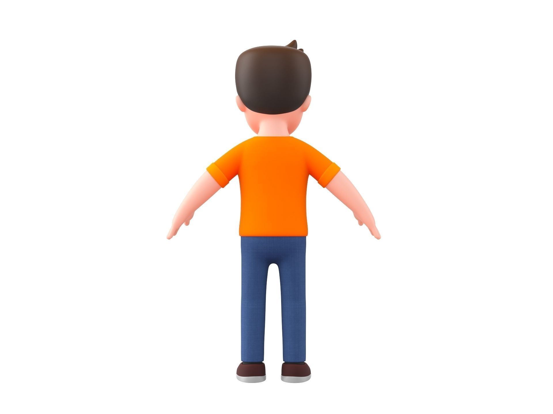 Character107 Man 3D model_5
