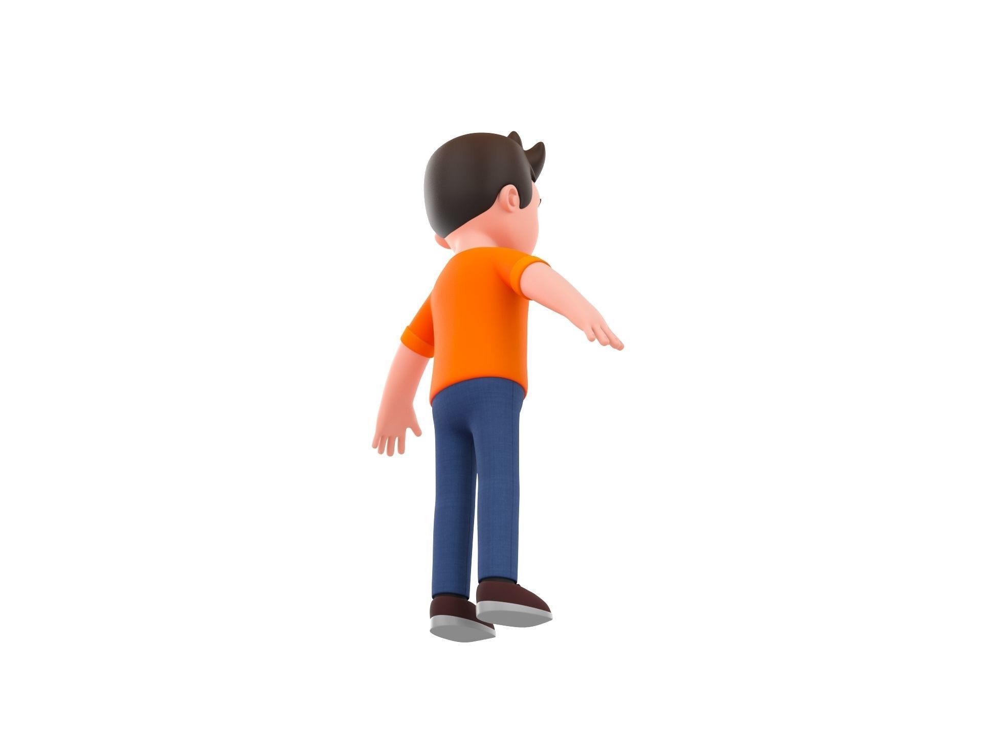 Character107 Man 3D model_4