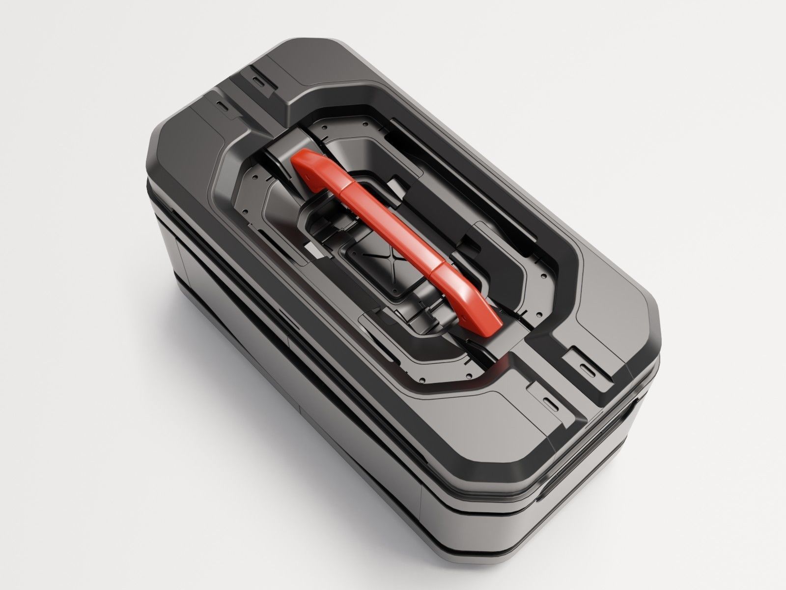 Sci-Fi Storage Crate 3D model_9