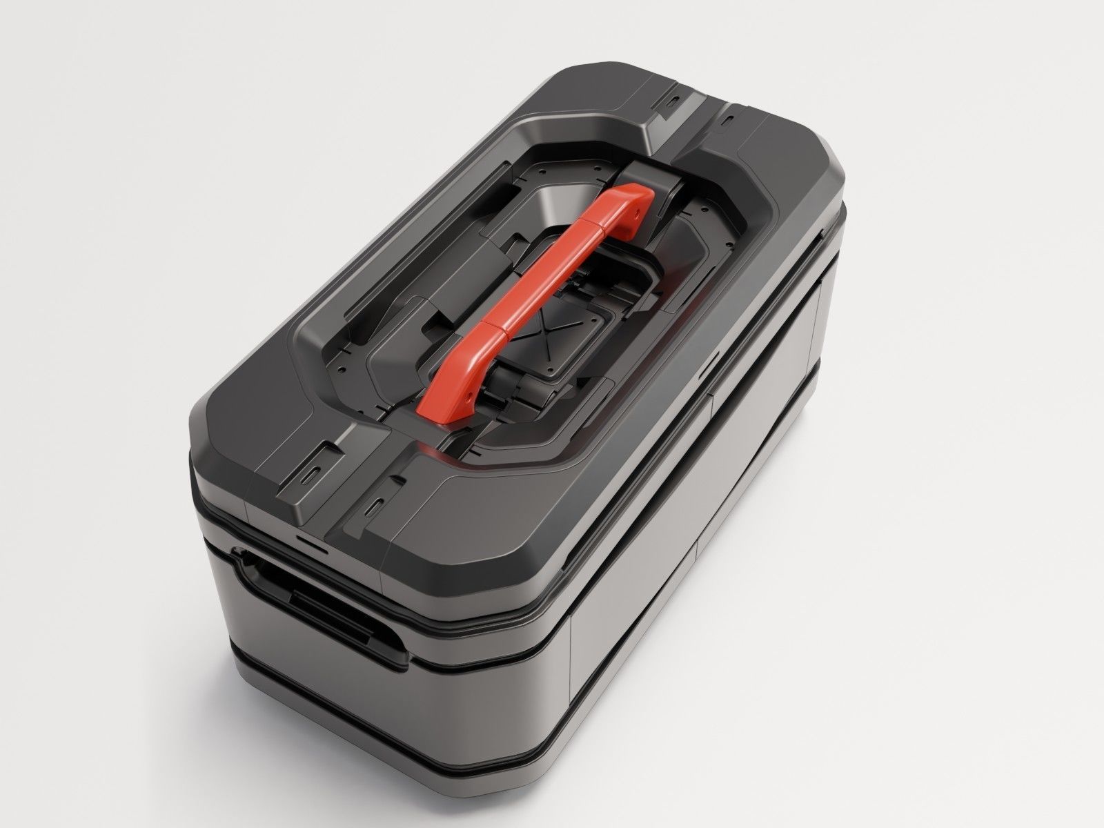 Sci-Fi Storage Crate 3D model_3