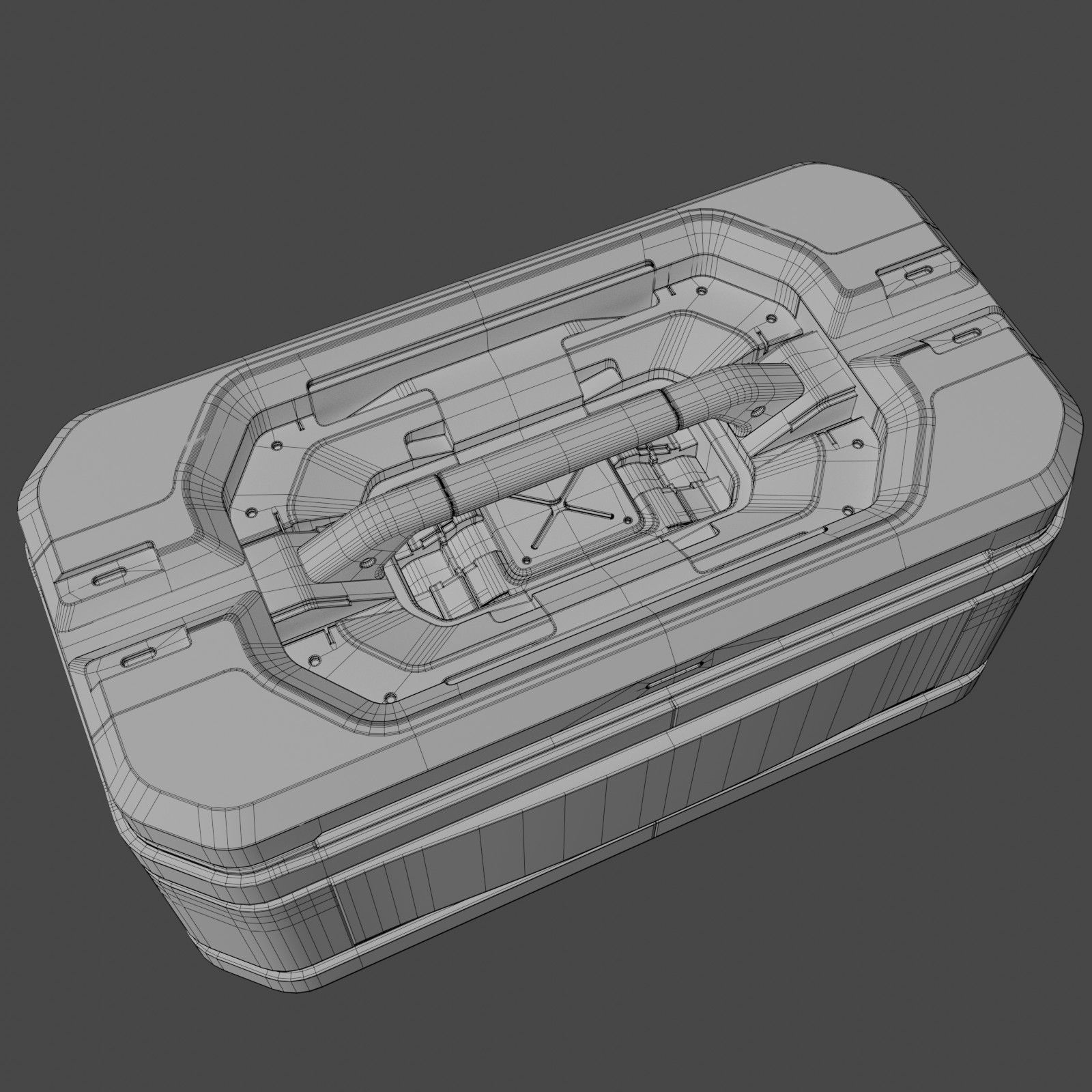 Sci-Fi Storage Crate 3D model_31