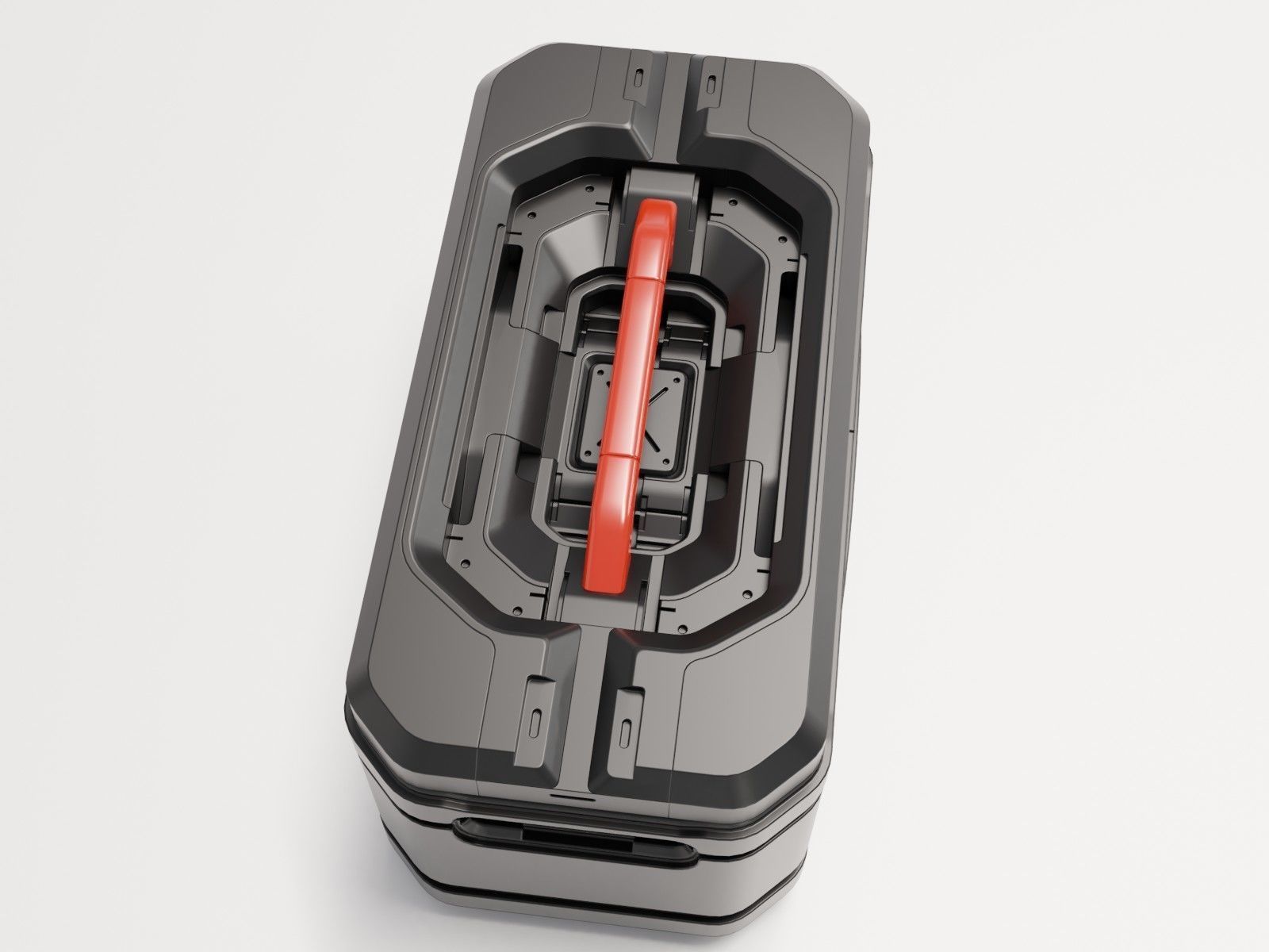 Sci-Fi Storage Crate 3D model_8