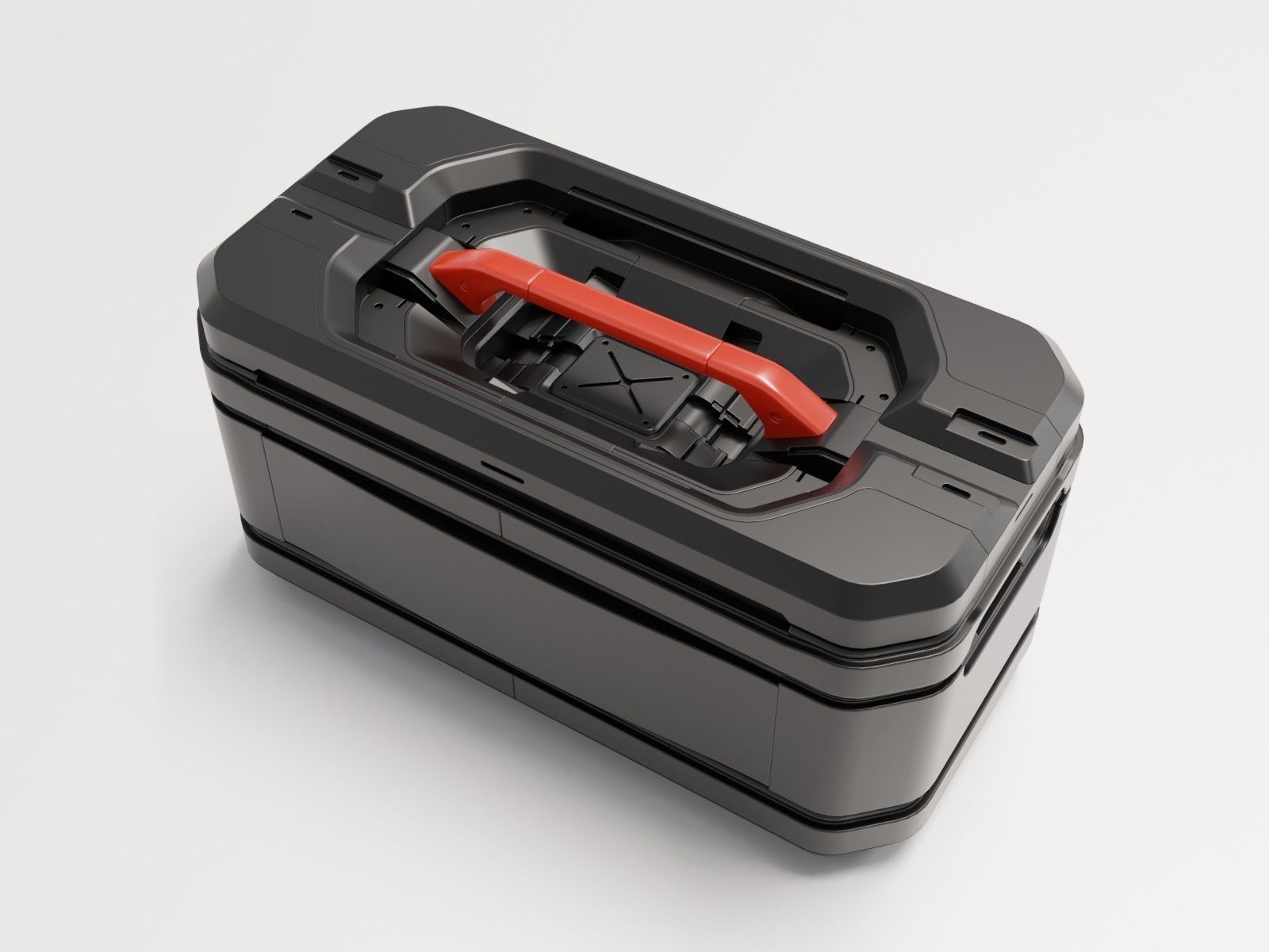 Sci-Fi Storage Crate 3D model_5