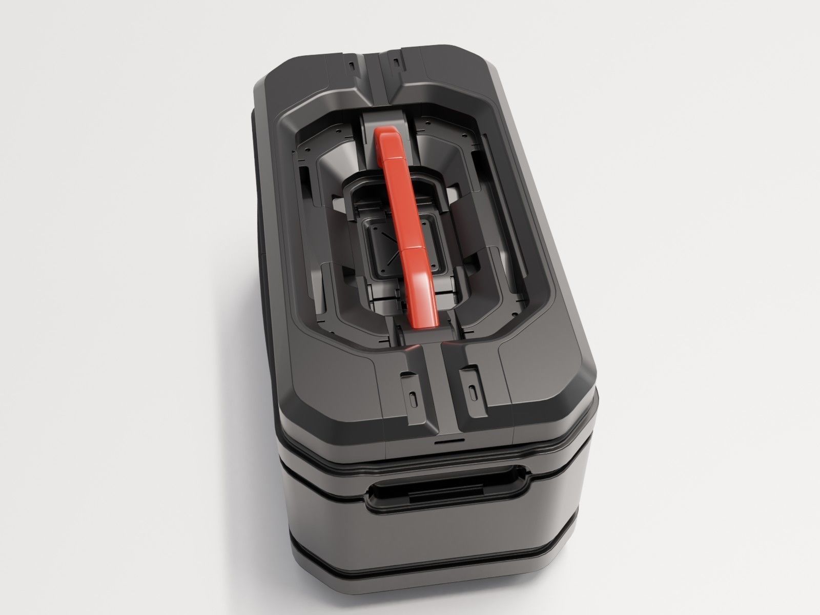 Sci-Fi Storage Crate 3D model_4