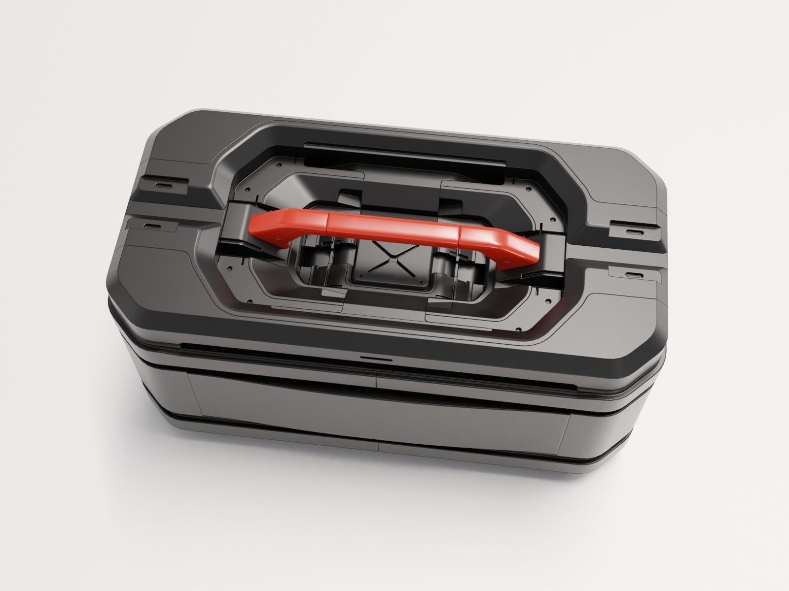 Sci-Fi Storage Crate 3D model_10