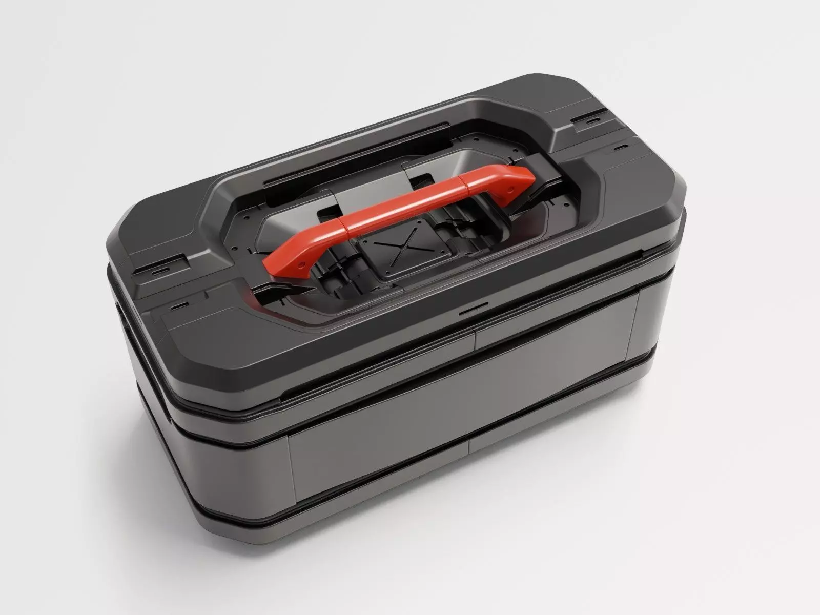 Sci-Fi Storage Crate 3D model_0