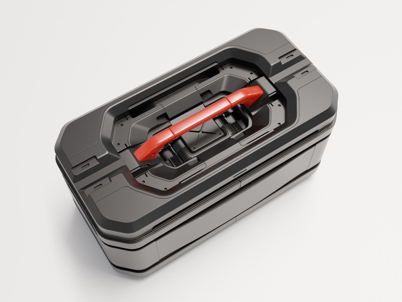 Sci-Fi Storage Crate 3D model_7