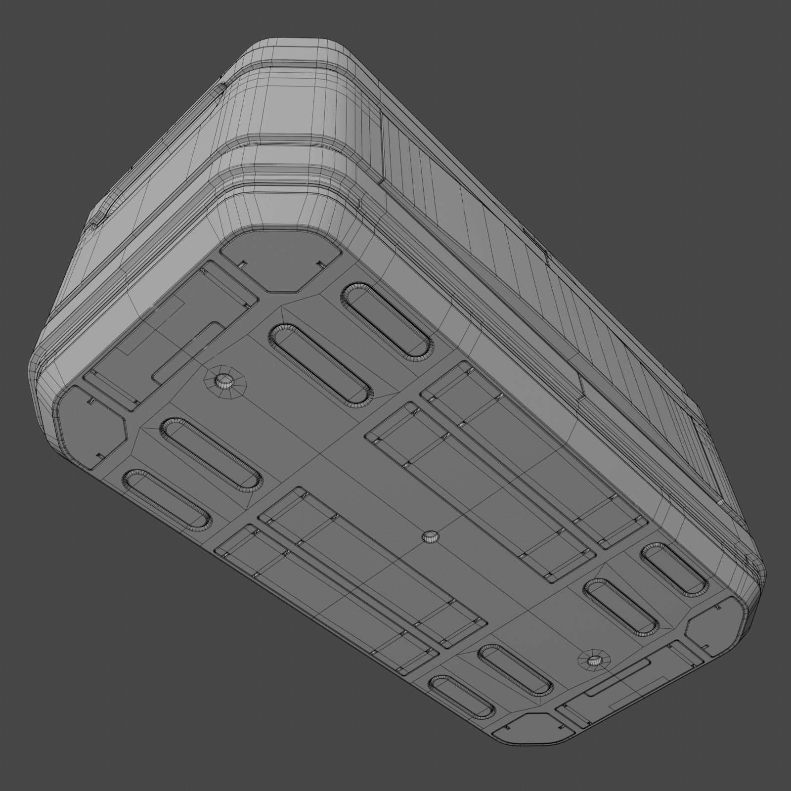 Sci-Fi Storage Crate 3D model_32