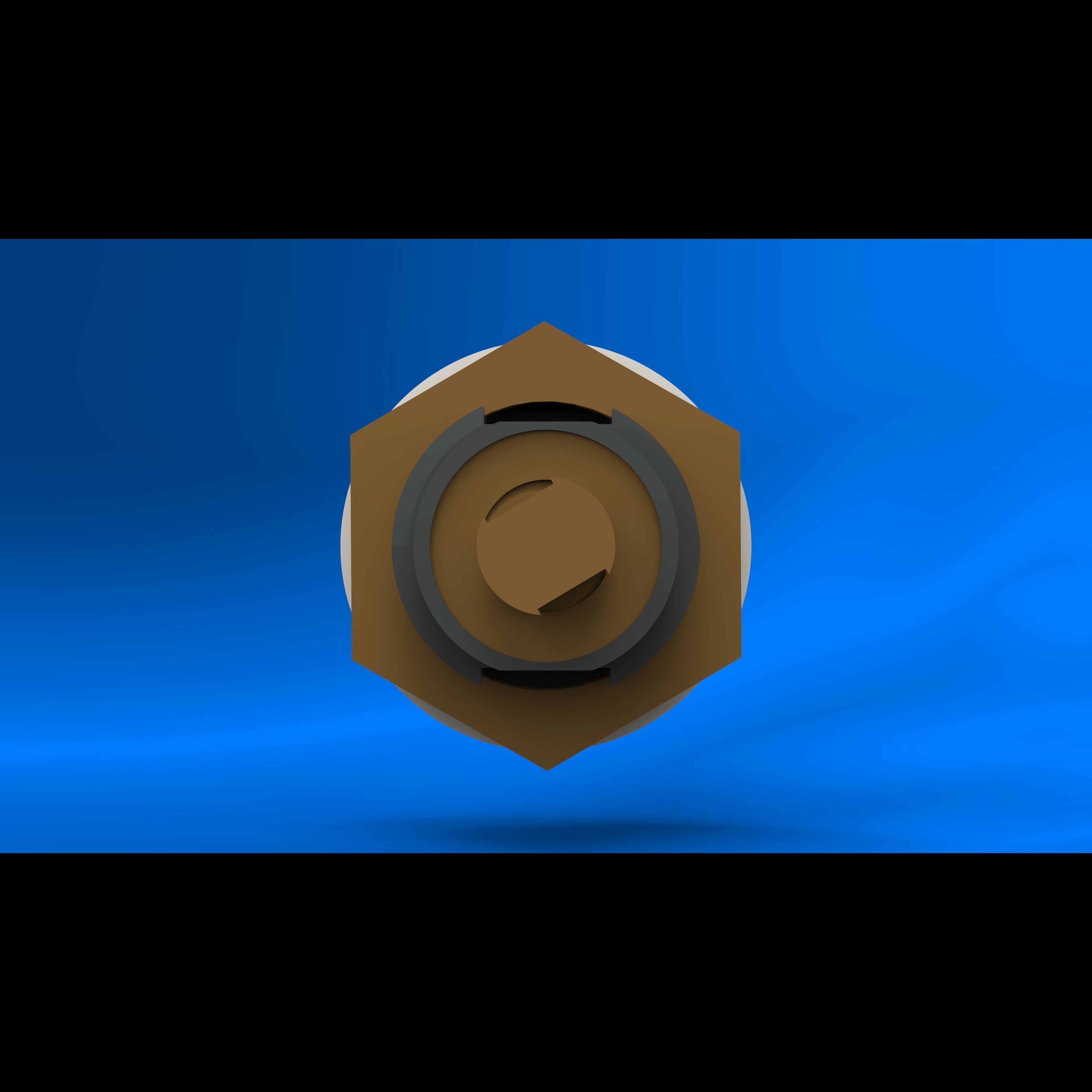 Door Lock Free 3D model_4