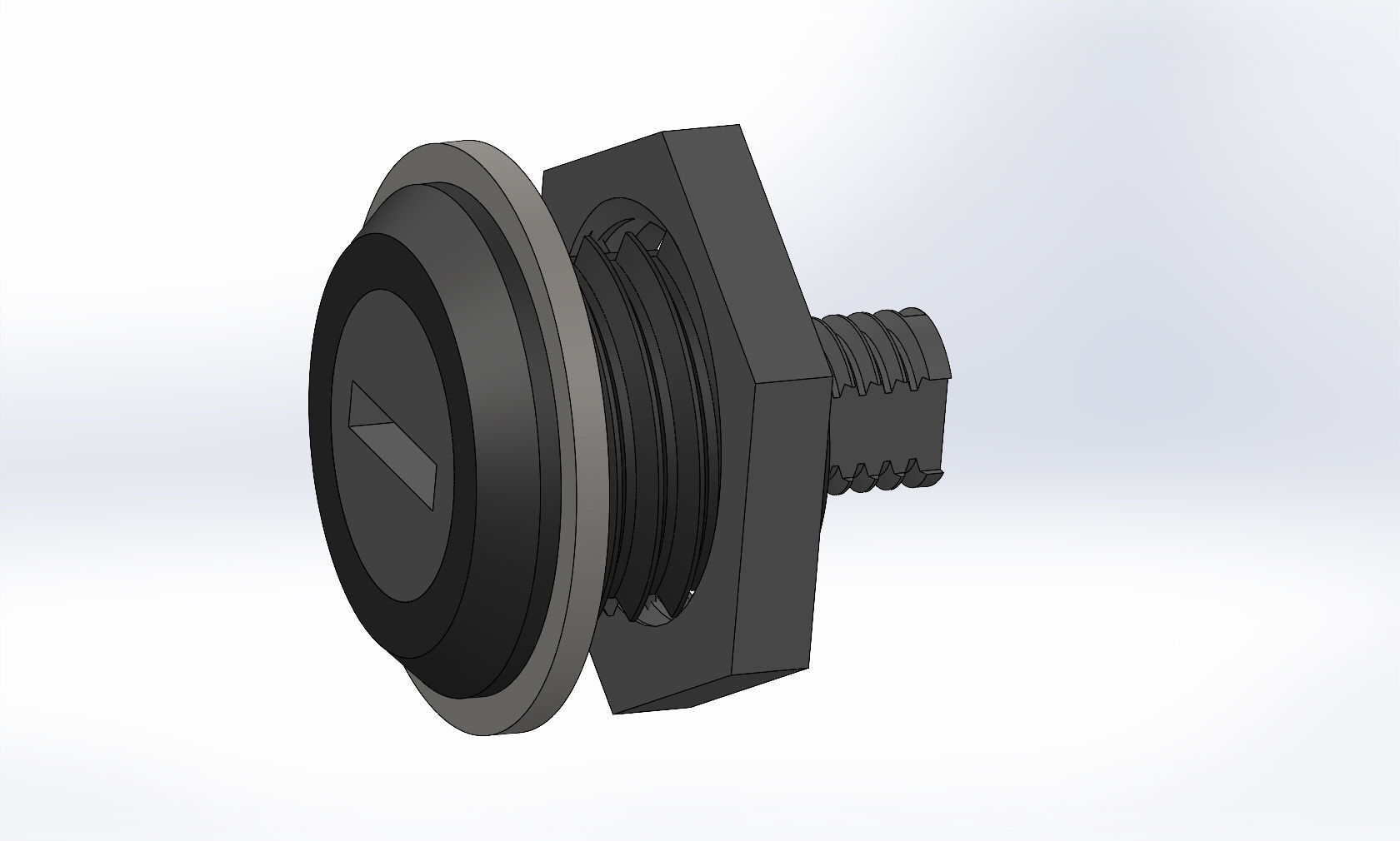 Door Lock Free 3D model_1