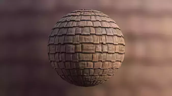 Roof Tiles PBR Seamless 