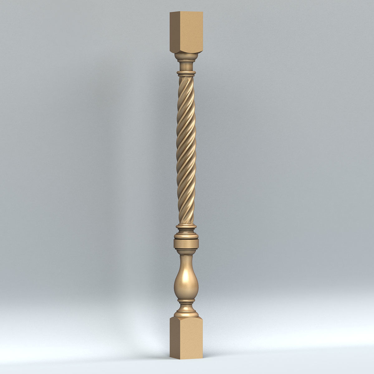 Baluster 012 3D model_1