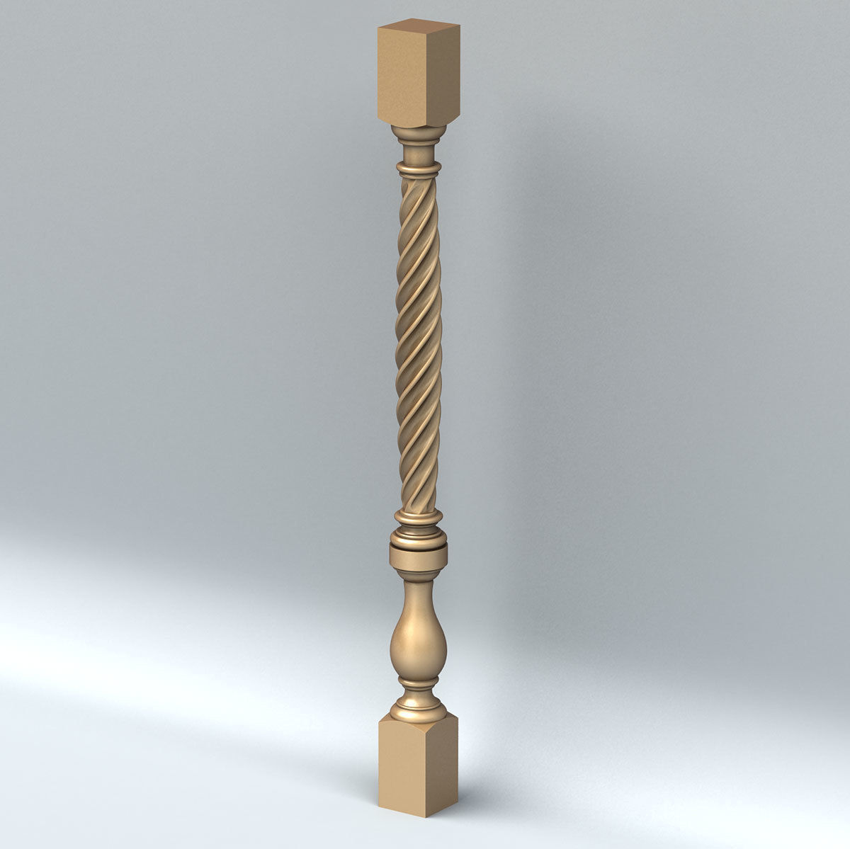Baluster 012 3D model_5