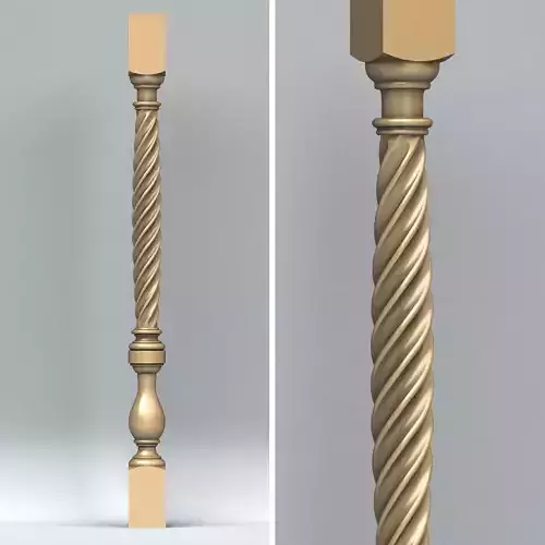 Baluster 012 3D model