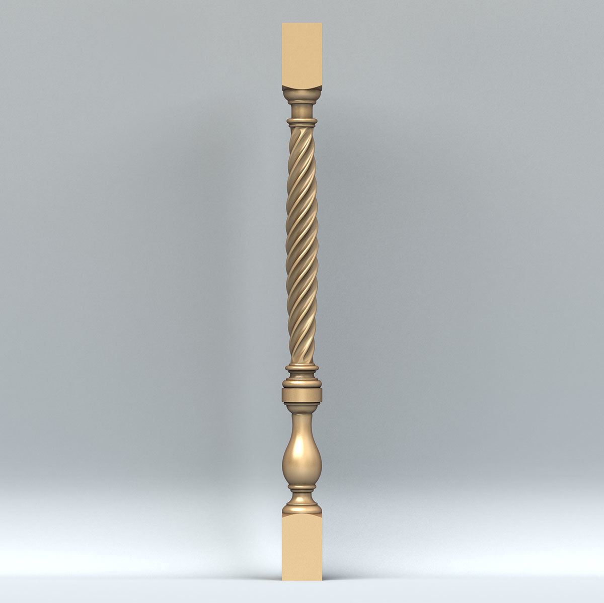 Baluster 012 3D model_4