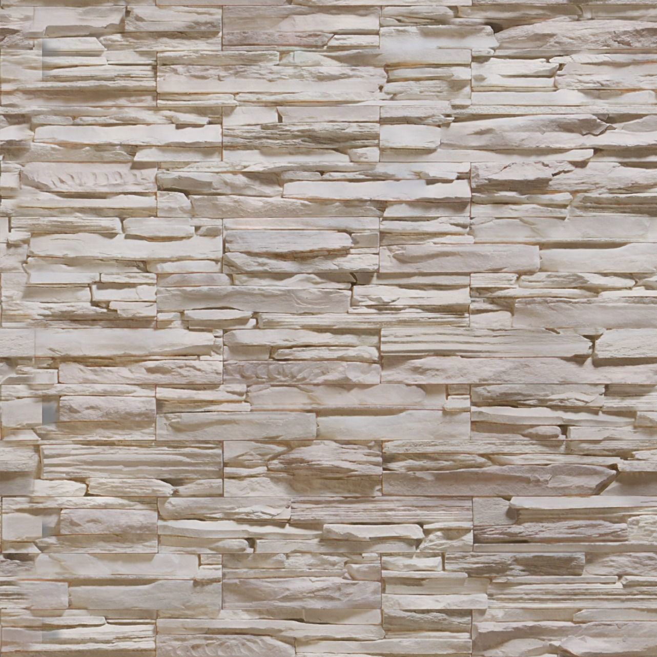 Stone Wall PBR Seamless Texture_4