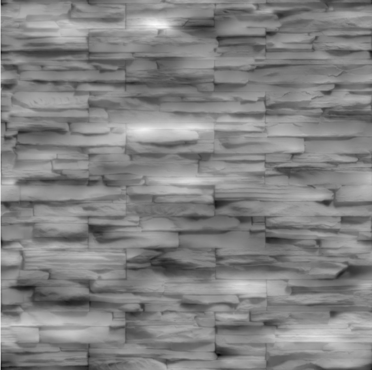 Stone Wall PBR Seamless Texture_5