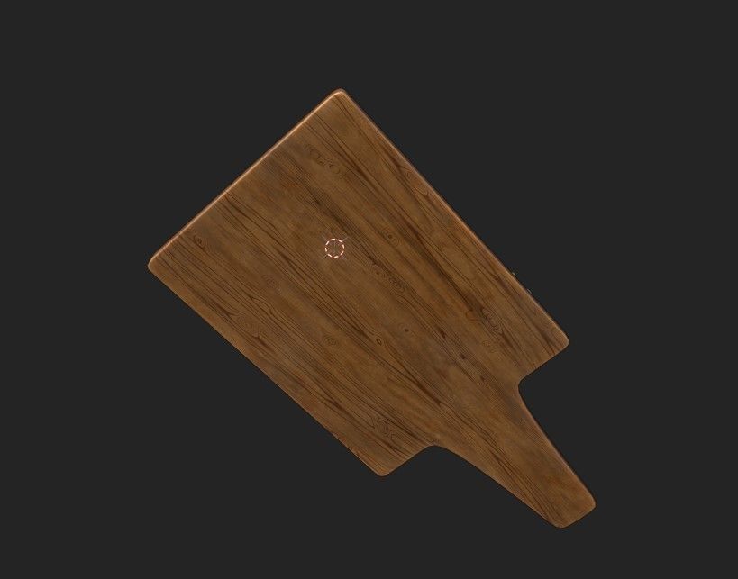 Double Burger 3D model_8